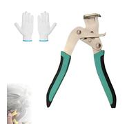 Pinze per auto e strumenti di smontaggio, pinze multifunzione efficienti per auto, strumento di rimozione clip, rimuove clip in plastica, fibbie, rivetti, senza danni (con guanti bianchi)