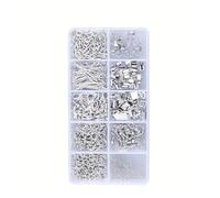 Pinze Per Bigiotteria Kit di avviamento for la creazione gioielli da 900 pezzi, orecchini, collane, perline fai te, set strumenti for pinze, for riparazione