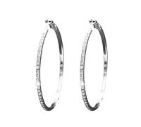 Pinze per bottiglia Piercings Kit 925 Sterling Silver Earrings For Women Full Dangle Round Hoop Earrings For Her Pasta Stampi Penna Gioielli, Taglia unica, Metallo, Nessuna pietra preziosa