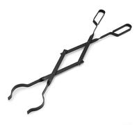 Pinze per caminetto in ferro resistente per un uso affidabile in camini interni e bracieri esterni, con impugnature ergonomiche per la sicurezza