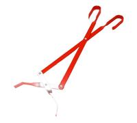 Pinze per Camino Handy Barbecue Tongs Easy To Grip Lightweight Charcoal Clip Corrosion Proof Per il campeggio(Style 2)