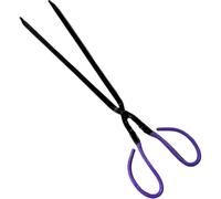 Pinze per Camino Pinze da fuoco a manico lungo 40 cm for uso domestico Clip for la rimozione della cenere stufa for palla di carbone for spazzatura Campeggio