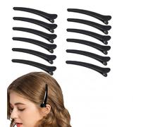 Pinze per Capelli, 12PCS / Set Clip Di Fermagli per Capelli a Becco D'anatra Professionale per Le Ragazze Donne Parrucchiere Sezionamento Forcine