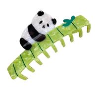 Pinze per capelli a forma di panda per ragazze adolescenti InsStyle Animal Jaw Clip femminile Barrette per coda di cavallo carino ornamento acetato presa per capelli