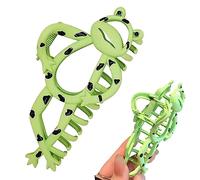 Pinze per capelli a forma di rana, clip portatili per capelli ricci sottili e spessi, regalo per le vacanze per donne e ragazze con capelli spessi