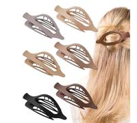 Pinze per capelli con becco d'anatra, artiglio per capelli , Clip per capelli scorrevole laterale vintage, Retro Strong Hold Lay Flat Hair Artiglio Accessori per capelli, Nessuna presa
