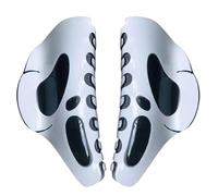 Pinze per Capelli Volti e Teschio Decorato, 2 Pezzi, per Capelli Medie Pinze Ciappo Mollettone, Fermagli Capelli Halloween Pinze, per Feste, Compleanni, Fantasmi Cosplay, per donne ragazze