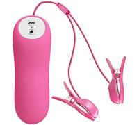 Pinze per capezzoli Baile romantic wave rosa