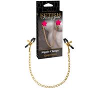 pinze per capezzoli morsetti strizza capezzoli con catena nipple clamps metallo