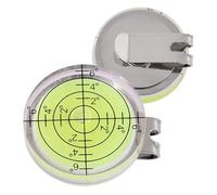 Pinze per cappello da golf Putting Green Reader Marcatore magnetico da golf Regali di al golf con chiaramente visibile per gli amanti del golf, i novizi e le professioni., verde,
