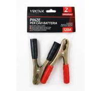 Pinze per cavi batteria VENTUX Gear 120A rosso/nero universali 2 pz