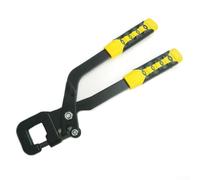 Pinze per chiglie in lega di acciaio con impugnatura morbida, leva estesa per fissaggio di utensili per cartongesso, crimpatrice per crimpatura bulloni, 37 x 13 x 2,5 cm