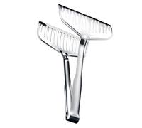 Pinze per Cibo, Pinze da Griglia per Alimenti, Impugnatura Antiscivolo Acciaio Inossidabile Accessori Cottura, Utensili Barbecue per Pane Bistecca Pesce Cottura all'Aperto
