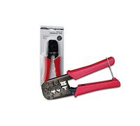 Pinze per crimpare con connettore modulare DIGITUS - Cavo patch - Cavo di rete RJ11 e RJ45 - Tagliacavi e spelafili - AWG 27-23