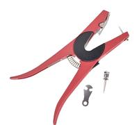 Pinze Per Etichette Per Bestiame - Molla Automatica In Lega Di Alluminio Verde, Applicatore Per Etichette Auricolari Per Bovini, Strumento Per Marcatura 'orecchio Del Bestiame, Attrezzatura Per L'