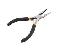 Pinze per Extension per Capelli Pinze for gioielli forgiate in acciaio al carbonio portatili da 1 pezzo Set Mini utensili manuali leggeri con naso lungo piatto rotondo for la lavorazione dei capelli