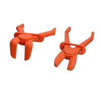 Pinze per fascette stringitubo, 2 pezzi, dritte e angolate