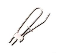 Pinze per fascette stringitubo in acciaio inox, 150 mm, autobloccanti (1 pz | Design di bloccaggio seghettato, presa salda, non è necessario scaricare il liquido, lunghezza 150 mm