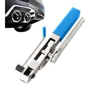 Pinze per fascette stringitubo per bagagliaio, con cricchetto, in acciaio, per manutenzione auto, riparazione albero motore, ricambio