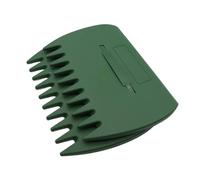 Pinze per foglie da giardino, pala per foglie, 34 x 25 x 2 cm, rastrello a mano, raccogli rifiuti per la pulizia esterna, ergonomica, per la pulizia dei detriti di prato, cortile e giardino