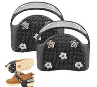 Pinze Per Ghiaccio - Circa 171 G Per Scarpe Da Neve, Per Ghiaccio Per Scarpe, Tacchetti Per Racchette Da Neve Con Punta Antiscivolo In Acciaio Inossidabile, Impugnature Ramponi Da