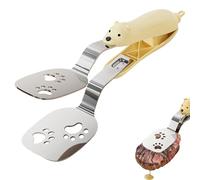 Pinze per grill, pinze per bistecche, utensili per grigliare, per servire barbecue, barbecue, ristorante, sala da pranzo, campeggio, insalata, pane, carne, pancetta