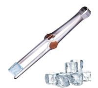 Pinze per il ghiaccio da cucina, in acciaio inox, per bistecche, pinze per afferrare il ghiaccio con denti, gadget da cucina multifunzionale per cibo, carne, insalata, barbecue, frutti di mare