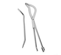 Pinze per la rimozione della molla del freno dell'auto con pinza ad anello a scatto per il lavoro del sistema frenante, materiale in lega di alluminio per un uso durevole e affidabile (piccola)