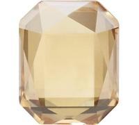 Pinze per la sigillatura dei profumi, 50 pezzi di accessori for nail art a forma di ottagono, colla sulle unghie, strass, cristalli di vetro K9, pietre piatte(Yellow,8x10mm 50pcs)