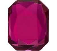 Pinze per la sigillatura dei profumi, 50 pezzi di accessori for nail art a forma di ottagono, colla sulle unghie, strass, cristalli di vetro K9, pietre piatte(Rose Red,6x8mm 50pcs)