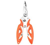 Pinze per lenza da pesca con anelli divisi, pinze da pesca, multifunzione, in acciaio inox, bocca curva