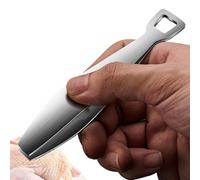 Pinze per lische di pesce, pinzette da cucina, 13,2 x 2 cm, in acciaio inossidabile, design multifunzionale resistente, strumento per rimuovere lische di pesce, ideale per salmone, spigola, trota