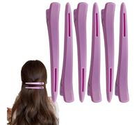 Pinze per lo styling dei capelli,Pinze per sezionare i capelli - Clip per acconciatura antiscivolo,6x Pinze per capelli per capelli spessi, portatili per lo styling