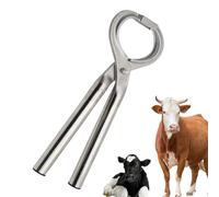 Pinze Per Naso Per Mucche - Strumento Di Controllo Del Bestiame, Morsetto In Inossidabile, Dispositivo Di Restrizione Azienda | Manipolazione Ergonomica Pinze Per Tori Strumento Durevole