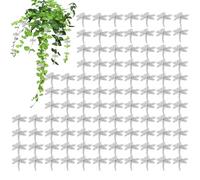 Pinze per orchidee, 100 pinze per piante rampicanti, pinze di supporto per orchidee, pinze per rampicanti per piante rampicanti che crescono in verticale