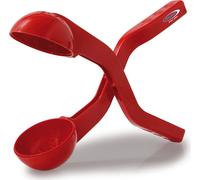 Jamara 460394 - Snow Play Pinza per palle di neve 38cm rosso - Palle di neve in pochi secondi, Diametro 7 cm, Palle di neve morbide e non dure