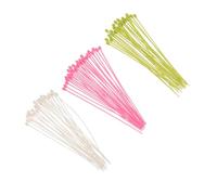 Pinze per Permanente AI Chioma in Plastica Verde, Set 3 Pezzi | Superficie Liscia, Facile da Lavare, Non Si Rompe Né Si Deforma, per Tutti i Tipi di Chioma Colore Casuale