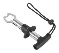 Pinze per pesci in acciaio inossidabile, design arrotondato sicuro per pesca con esche e rimozione dell'amo, strumento per pesca all'aperto per varie dimensioni di pesce (A)