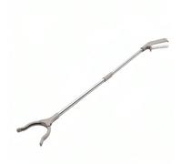 Pinze per raccolta rifiuti portatili in acciaio inossidabile, artiglio per raccogliere i rifiuti con maggiore portata per uso domestico, strumento igienico per raccogliere i rifiuti senza piegarsi Tub