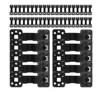 Pinze per rete solare da 100 pezzi, pinze resistenti per rete solare | Attacchi antifurto riutilizzabili per tenda terrazza fattoria giardino esterno