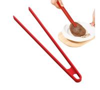 Pinze per rivetti in silicone, resistenti al fuoco, pinze da cucina non scoppiettanti, pinze leggere e sicure antiscivolo per barbecue resistenti per alimenti, pentole, friggere, cuocere, arrostire