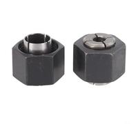 Pinze per router, 2 pezzi per Dewalt DW621 DW618 DW621K DW6214 12,7 mm 6,35 mm set di morsetti accessori professionali per la lavorazione del legno