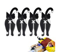 Pinze per sacchetti di pane 4 pezzi clip sigillante per sacchetti alimentari, mantenere freschezza, strumenti riutilizzabili a forma di gatto per congelatore frigorifero dispensa panetteria