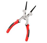 Pinze per saldatura multifunzione da 8 pollici Pinze per saldatura in acciaio al carbonio Pinze a becco lungo per tagliare il filo con manico isolato Strumento portatile
