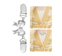 Pinze per scialle, clip elegante per la schiena del vestito con uno stile di spilla a farfalla | pinza in vita per cardigan donna, per gilet, top, vestiti, orlo per pantaloni e cappotto
