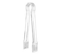 Pinze per servire alimenti - Pinze per buffet - Utensili multiuso antiscivolo trasparenti per insalate snack buffet antipasti dolci decorazione di torte feste