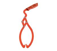 Pinze per sollevamento tronchi - Pinza per legno in acciaio da 50,8 cm, design resistente a 2 ganasce, robusto strumento di movimentazione del legno | Trasloco di forestali all'aperto per