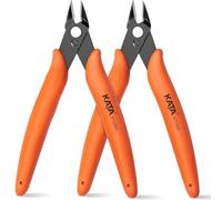 Pinze per Taglierine di Precisione 2 PCS Mini Pinza da Taglio Diagonale Multifunzionale Spellafili e Tagliafili Tronchesi a Filo per l'industria Elettronica,Lavorazione di Gioielli, Modellismo