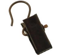 Pinze per tende in metallo bronzo 10 pz Bronzo