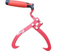 Pinze per Trasportare Tronchi Con Gancio Di Sollevamento, Lunghezza Totale 35 Cm